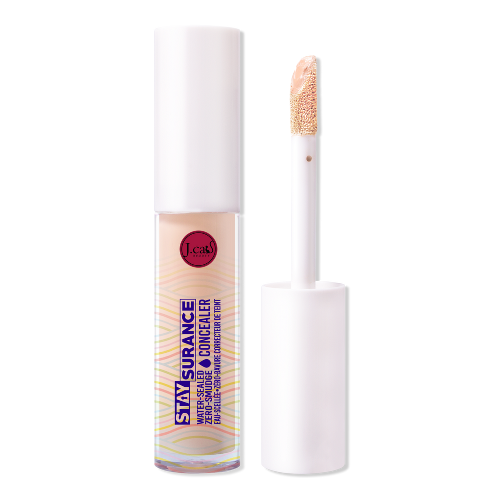 J.cat Beauty Staysurance Water-sealed, Zero Smudge Concealer - Custard In Yellow
