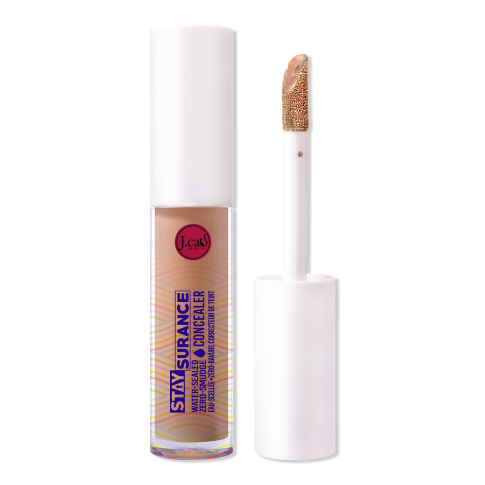 J.cat Beauty Staysurance Water-sealed, Zero Smudge Concealer - Cappucino In Brown