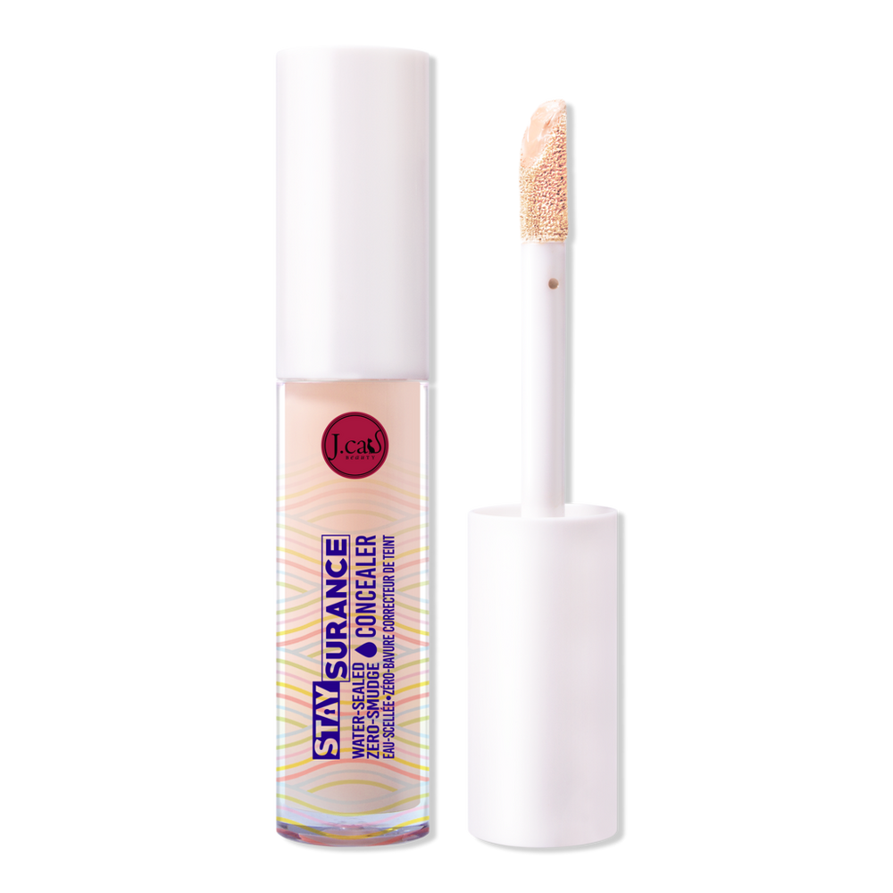 J.cat Beauty Staysurance Water-sealed, Zero Smudge Concealer - Vanilla Bean In Brown