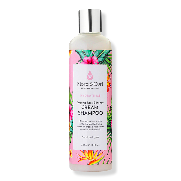 Flora & Curl Organic Rose & Honey Cream Shampoo #1