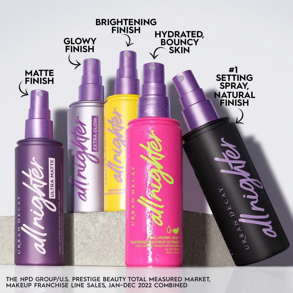 Urban Decay All Nighter Ultra Glow Makeup Setting Spray