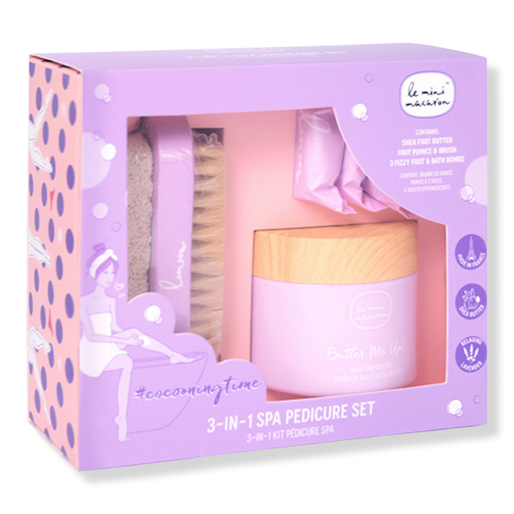 Le Mini Macaron Cocooning Time 3-in-1 Spa Pedicure Set #1
