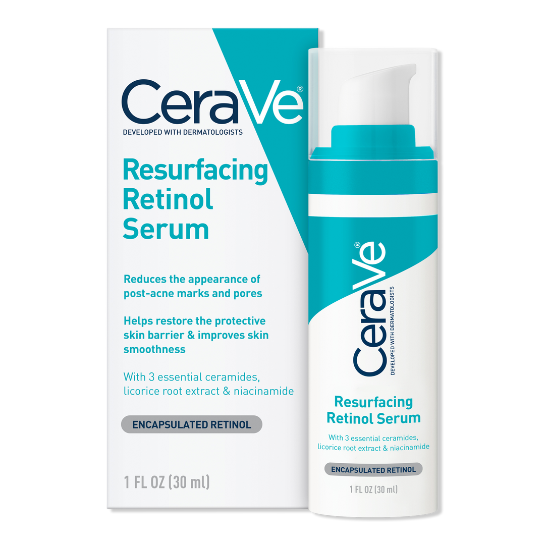 CeraVe Resurfacing Retinol Facial Serum for Acne Prone Skin #1