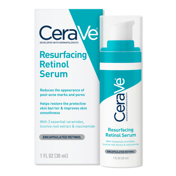 CeraVe Resurfacing Retinol Facial Serum for Acne Prone Skin #1