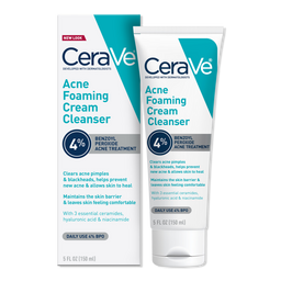 CeraVe Acne Foaming Cream Cleanser