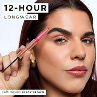 Tarte Black Brown Big Ego Sketch Set Brow Pencil Tinted Gel