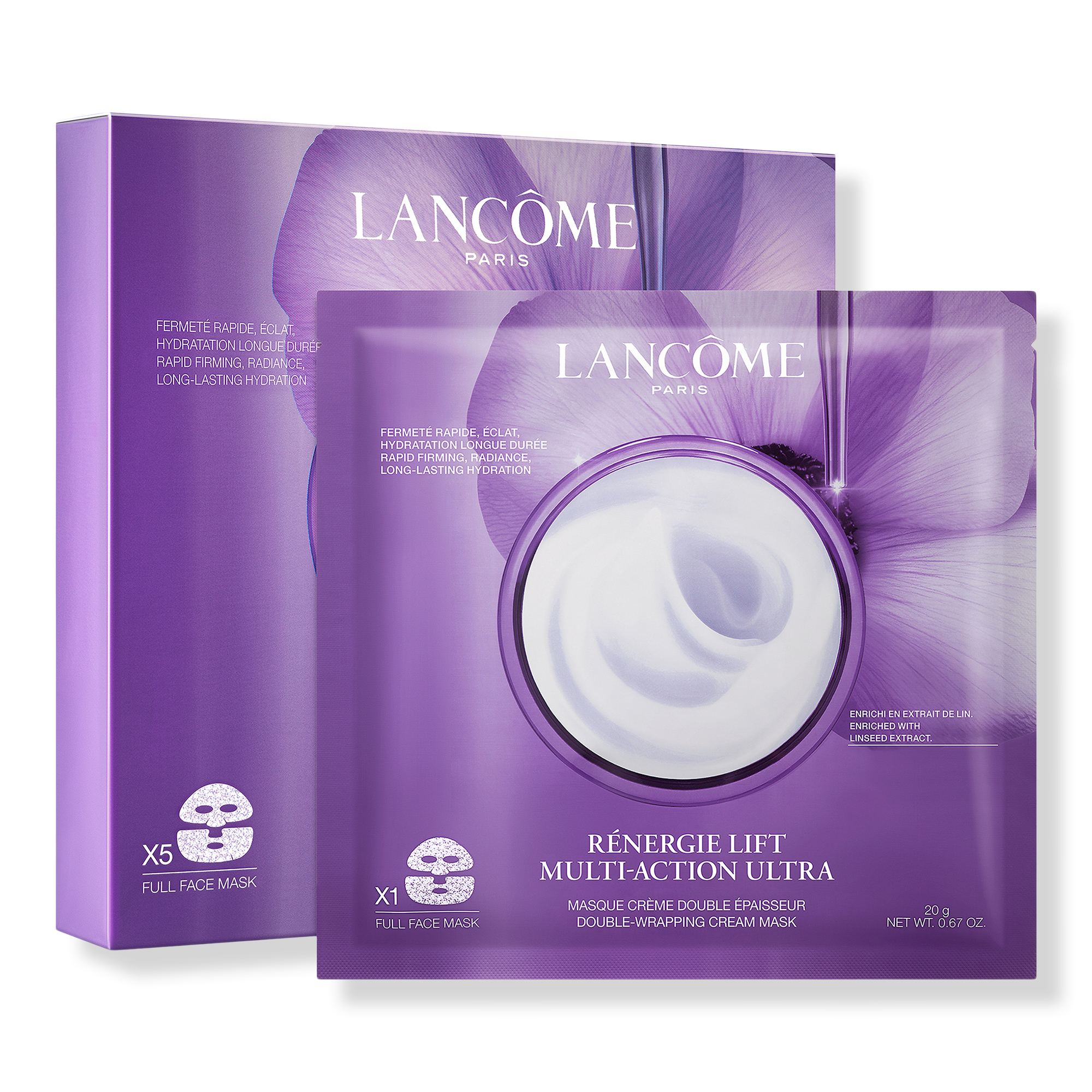 Lancôme Rènergie Lift Multi-Action Ultra Double-Wrapping Cream Face Mask #1