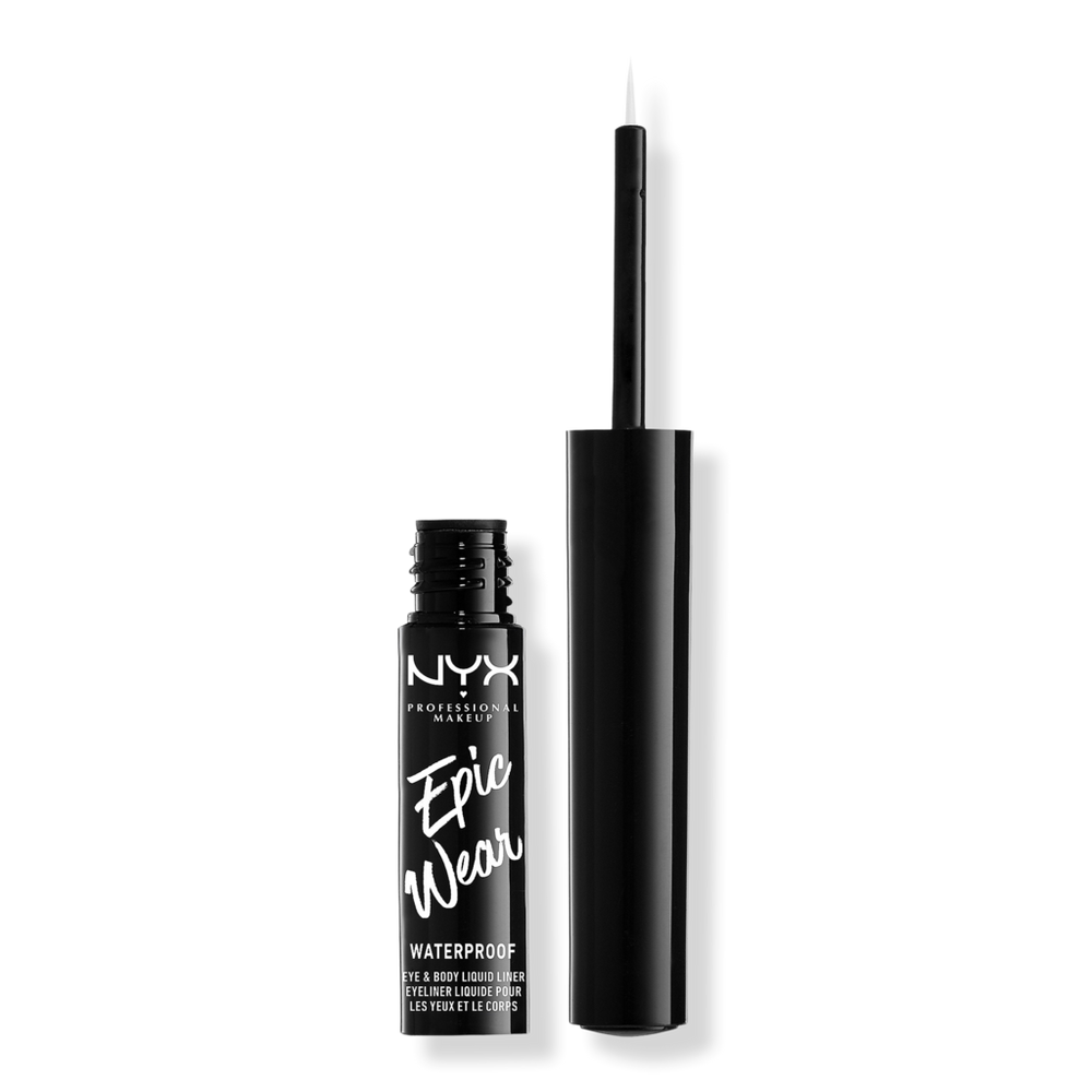 Nyx Professional Makeup Epic Wear Long Lasting Liquid Eyeliner - White In White