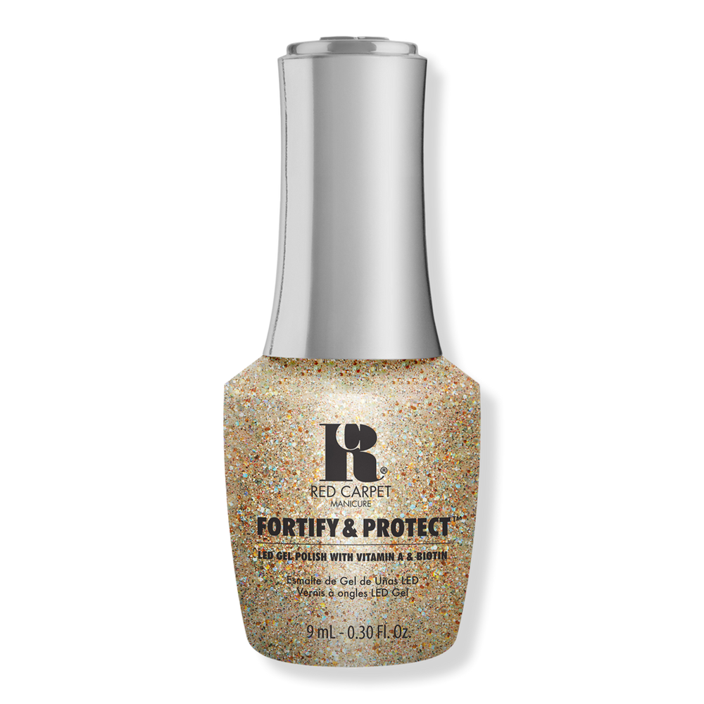 Red Carpet Manicure Fortify & Protect Led Gel Nail Polish Collection - Toasting To Me