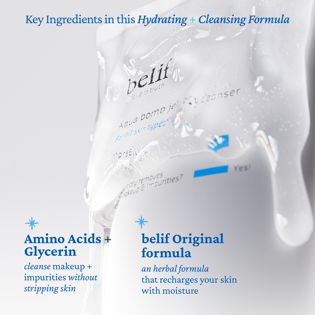 belif Aqua Bomb Hydrating Jelly Cleanser #3