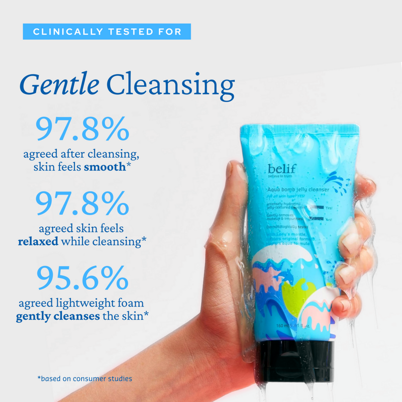 belif Aqua Bomb Hydrating Jelly Cleanser #2