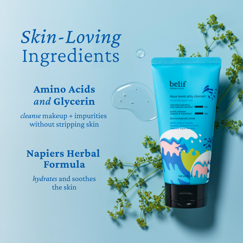 belif Aqua Bomb Hydrating Jelly Cleanser #3