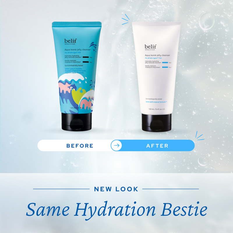 belif Aqua Bomb Jelly Cleanser Hydrating 160ml