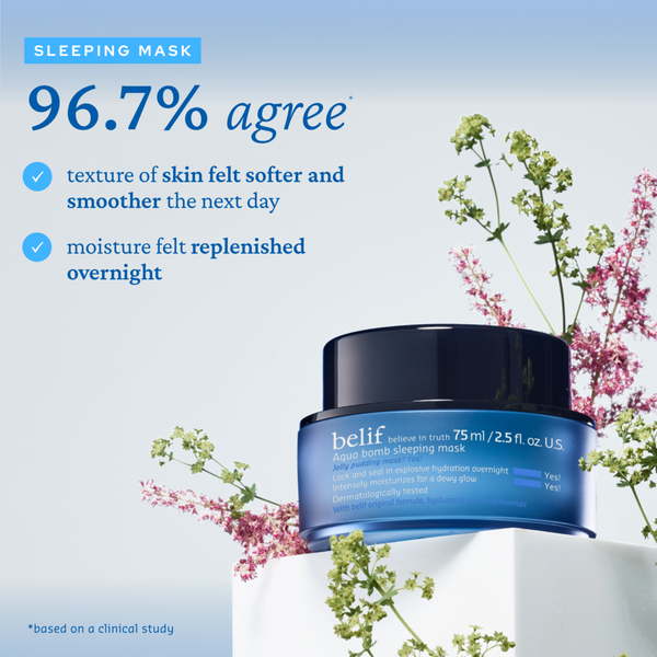 belif Aqua Bomb Hydrating Sleeping Mask with Panthenol #4