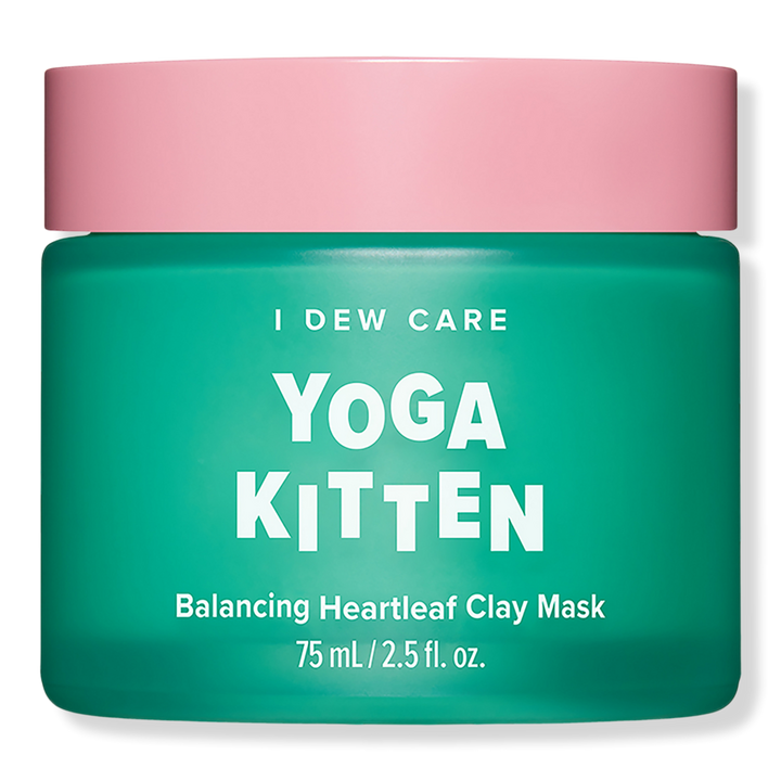 I Dew Care Yoga Kitten Balancing Heartleaf Clay Mask #1