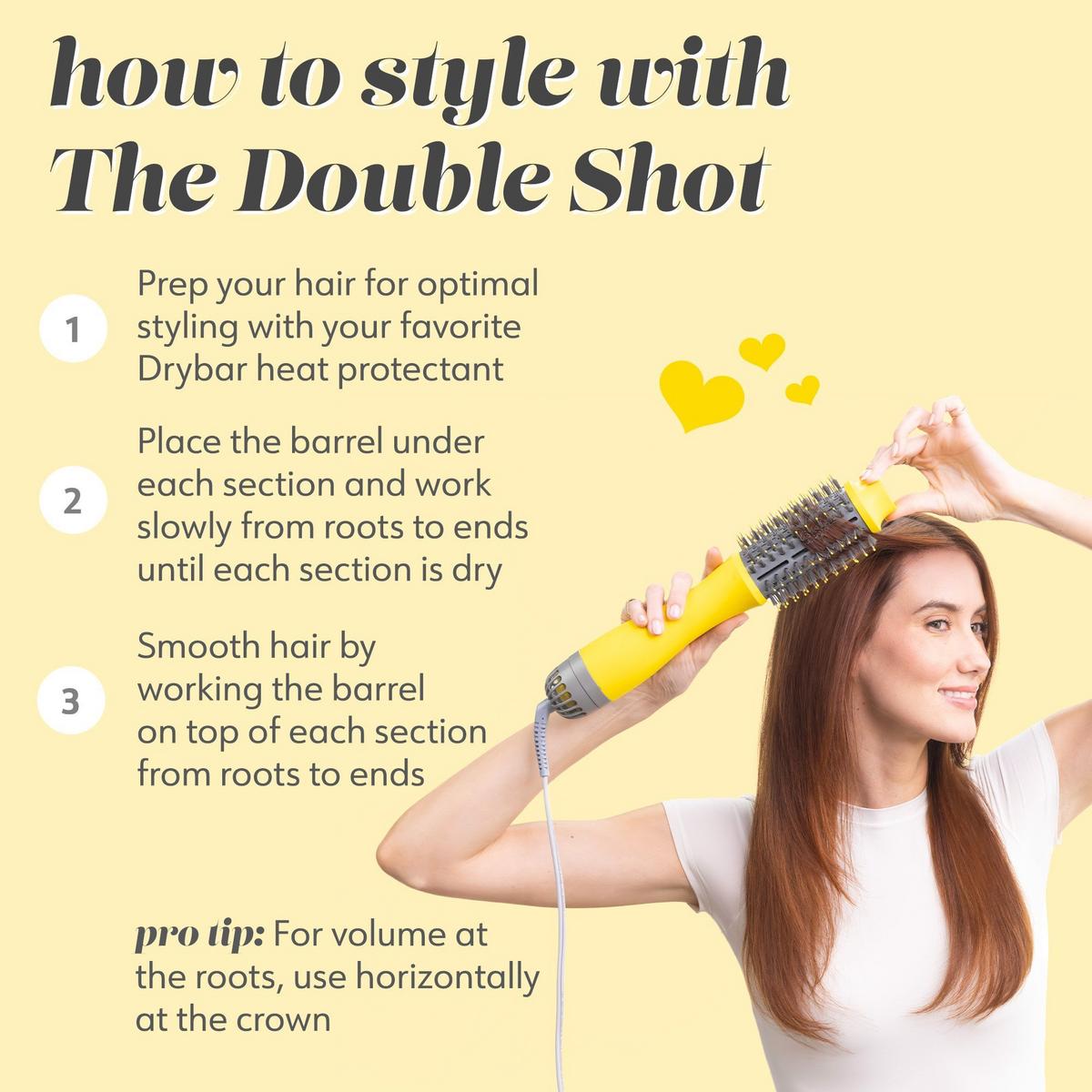 Drybar Double Shot Oval Blow Dryer Brush outlets