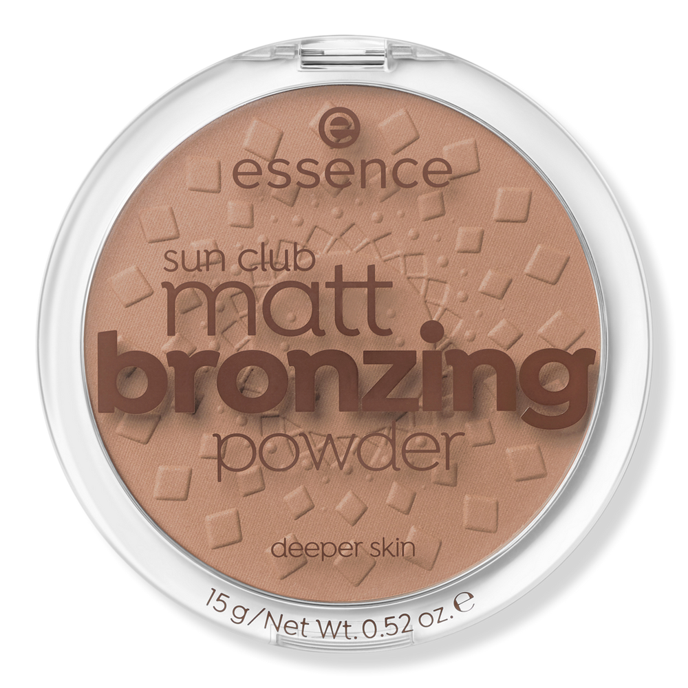 Essence Sun Club Matt Bronzing Powder - Chocolate Sun-dae
