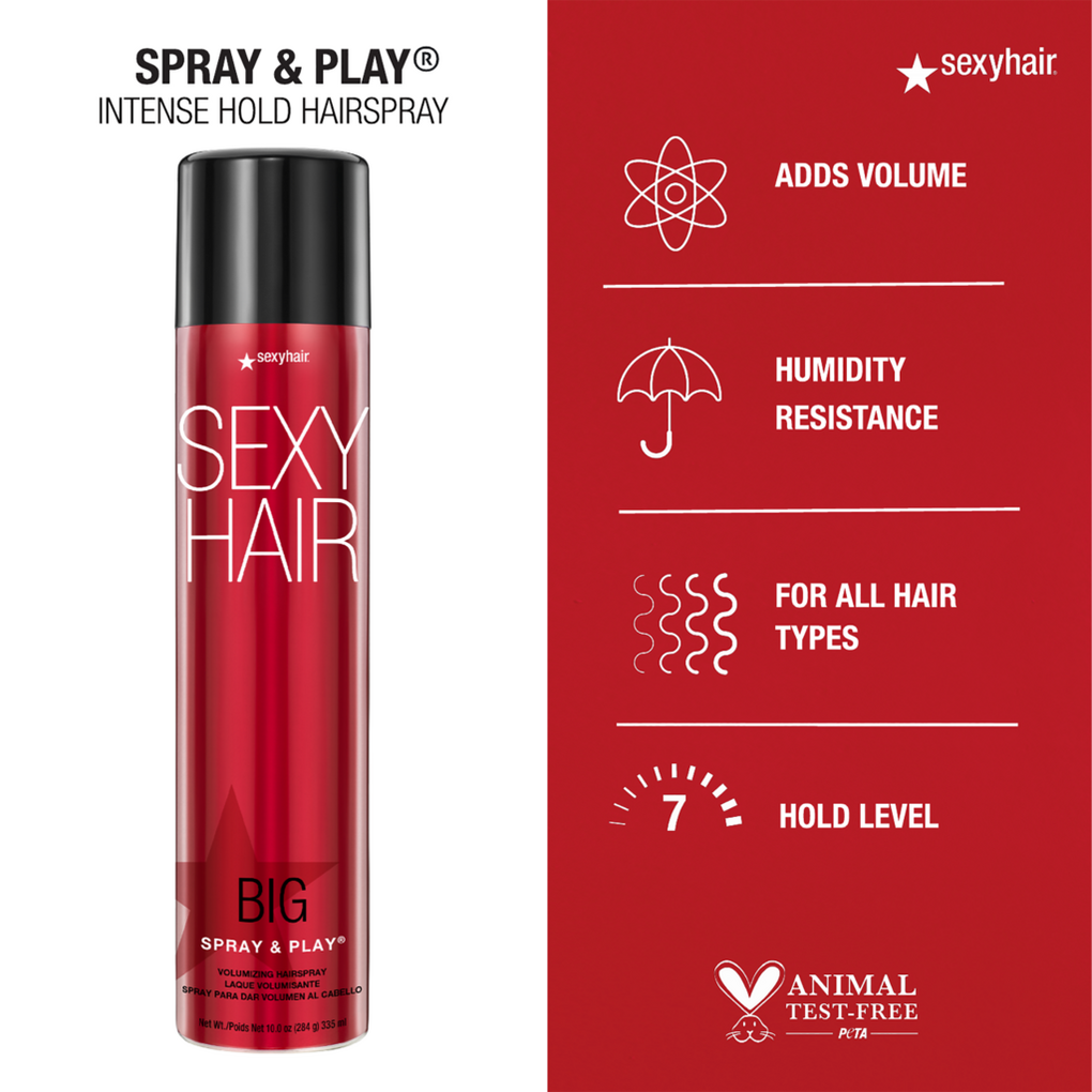 Big Sexy Hair Spray Play Volumizing Hairspray Sexy Hair Ulta