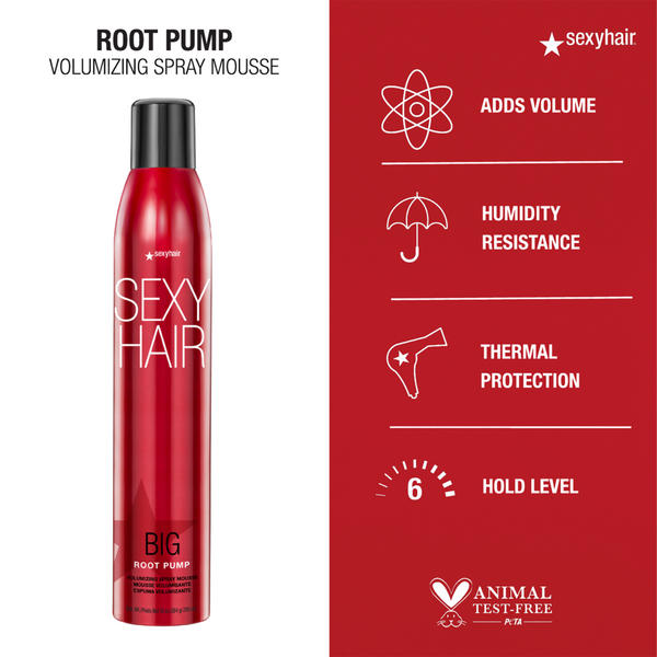 Sexy Hair Travel Size Big Sexy Hair Root Pump Volumizing Spray Mousse #2