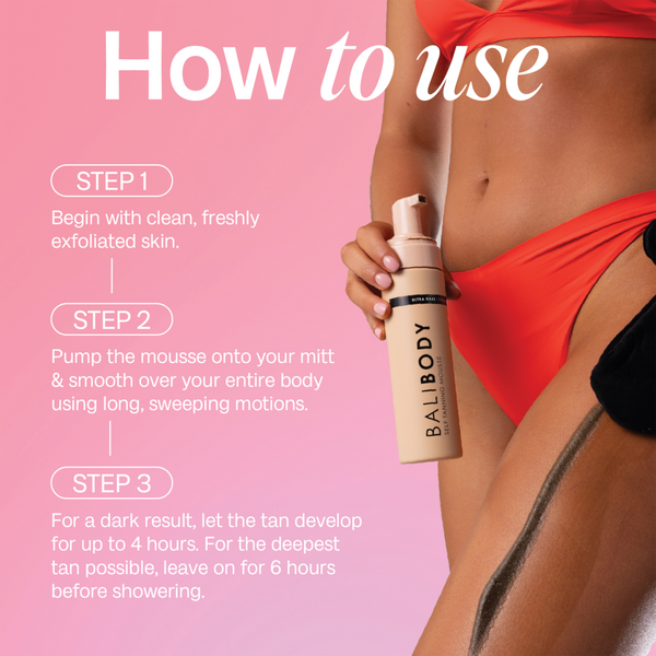 Bali Body Streak Free Self Tanning Mousse #8