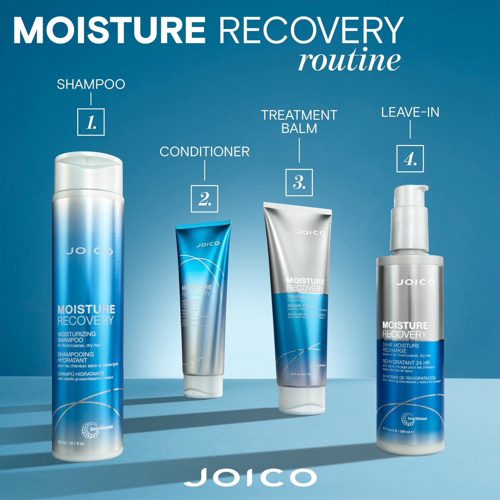 Увлажняющий шампунь для густых жёстких и сухих волос Joico Moisture Recovery — фото 6