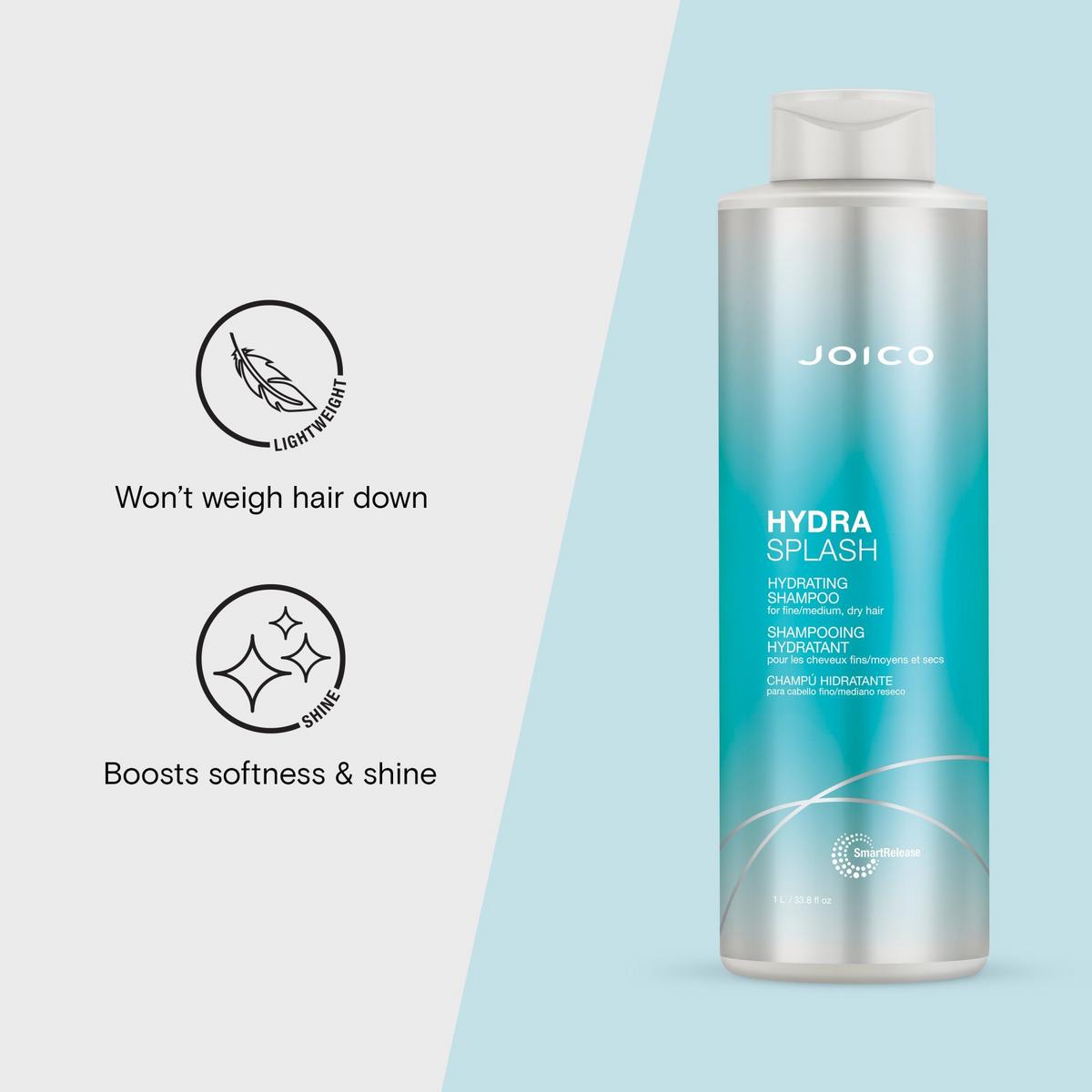 HydraSplash Hydrating Shampoo for Fine/Medium, Dry Hair