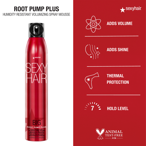 Sexy Hair Big Sexy Hair Root Pump Plus Humidity Resistant Volumizing Spray Mousse #3