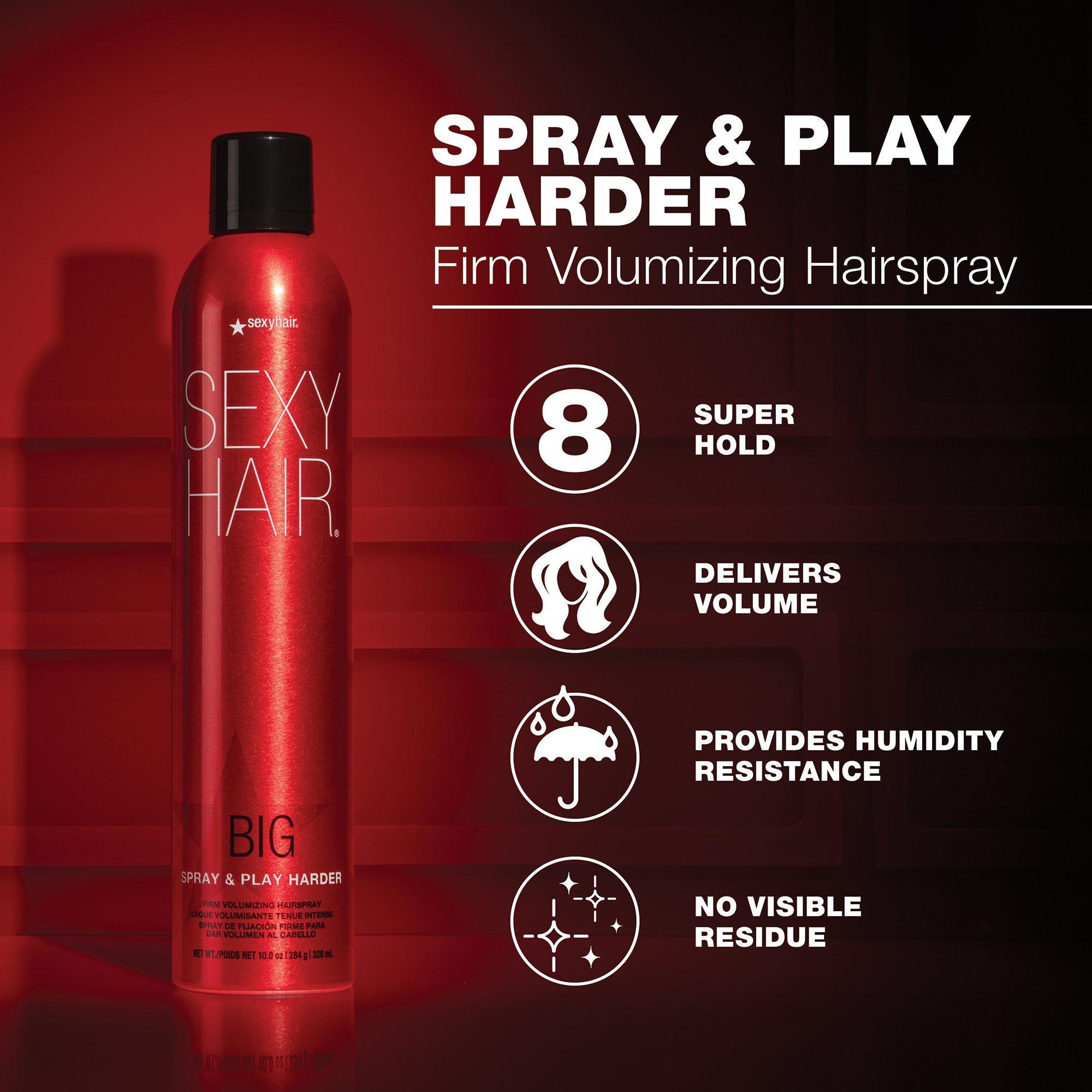 Big Sexy Hair Spray & Play Harder Firm Volumizing Hairspray - thumbnail 2
