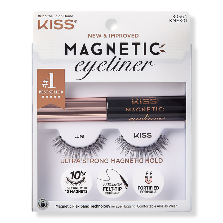 Kiss Magnetic Eyeliner & Lure Lash Kit #1