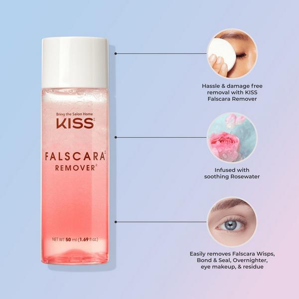 Kiss Falscara False Eyelash Rosewater Remover #6