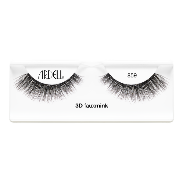 Ardell 3D Faux Mink #859, Multi-dimensional False Eyelash with Invisiband #3