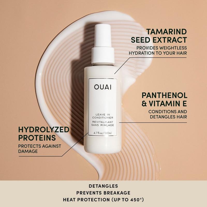 OUAI Detangling And Frizz Control Leave In Conditioner #4