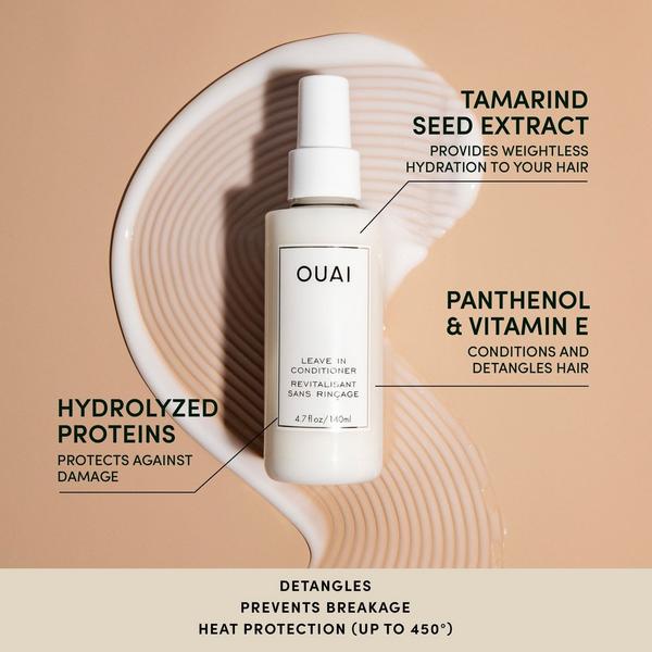 OUAI Travel Size Conditioning, Detangling And Frizz Fighting Leave In Conditioner #2