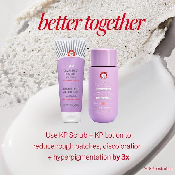 First Aid Beauty KP Bump Eraser Body Scrub with 10% AHA #8