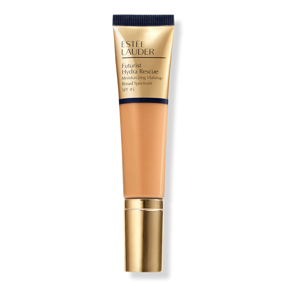 Estée Lauder Futurist Hydra Rescue Moisturizing Foundation Spf 45 - 4w1 Honey Bronze In Brown