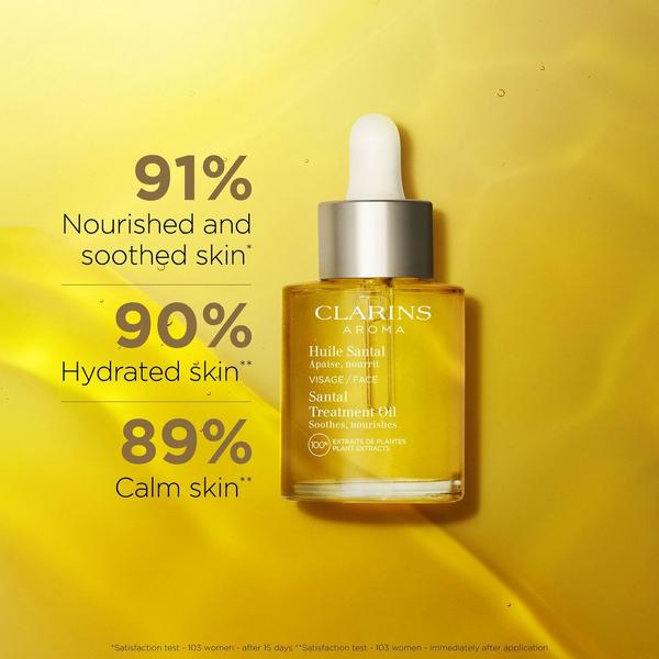 Clarins Santal Soothing & Hydrating Face Treatment Oil #2