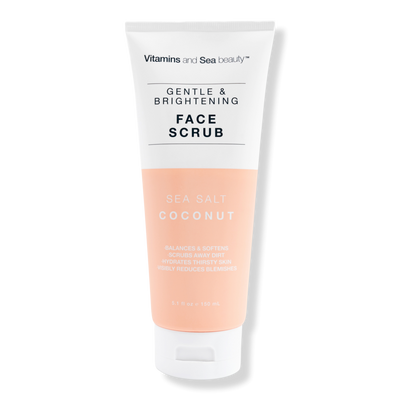 Vitamins and Sea beauty Sea Salt & Coconut Gentle & Brightening Face Scrub