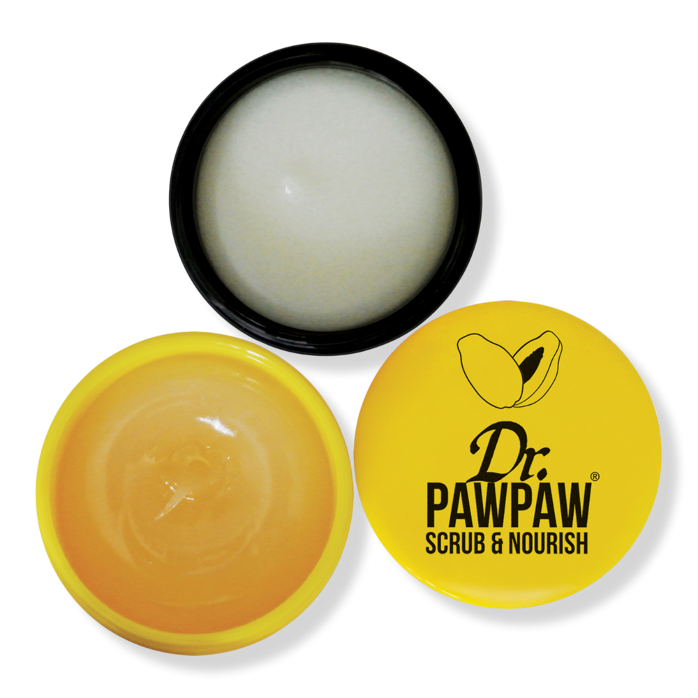 Dr. Pawpaw Lip Scrub & Lip Balm Duo - Unscented