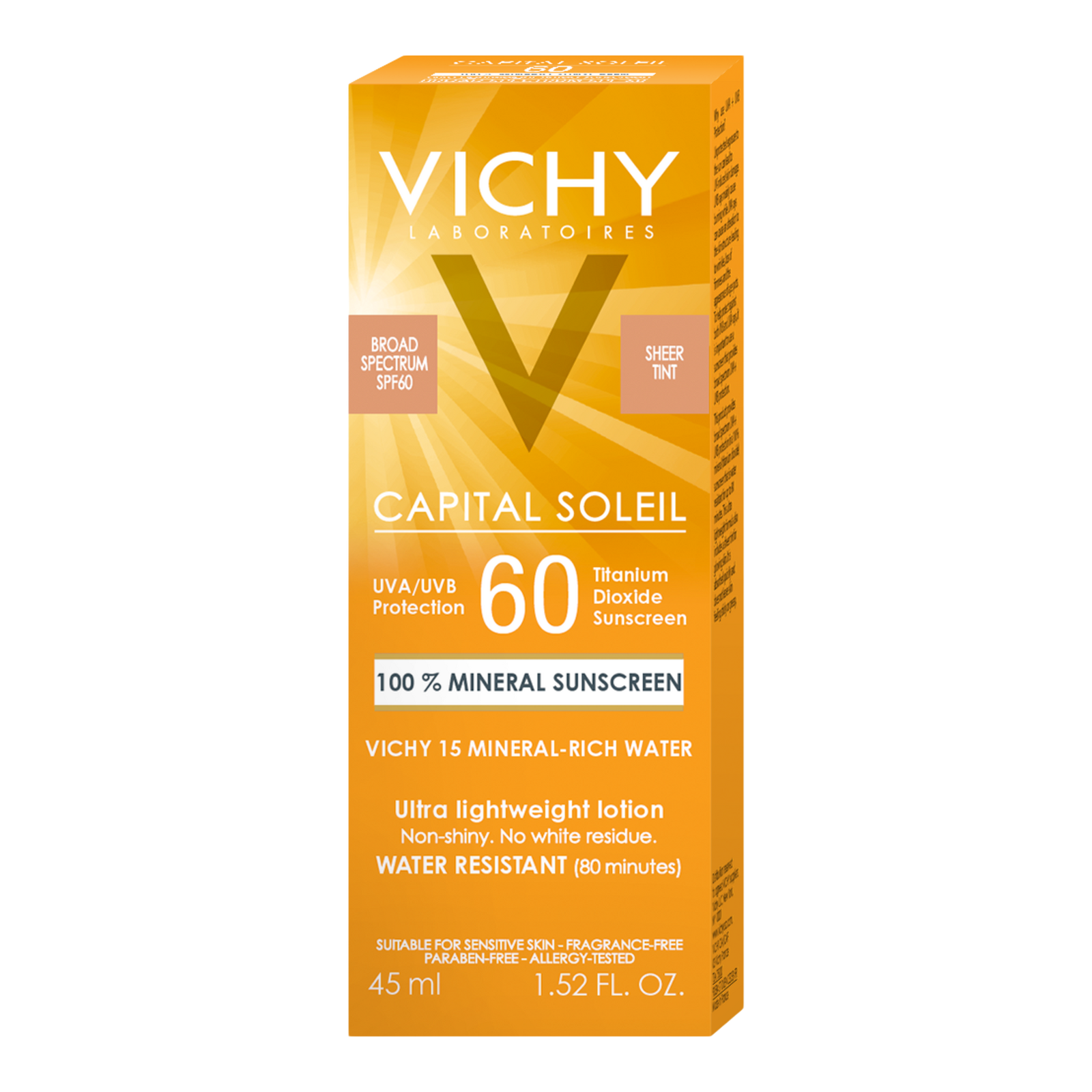 Capital Soleil Tinted Face Mineral Sunscreen SPF 60