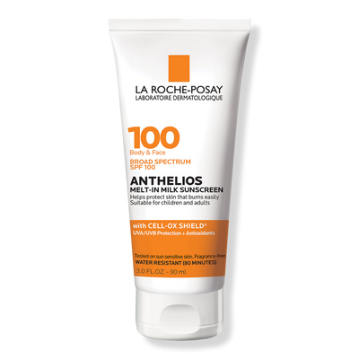 La Roche-Posay Anthelios Melt-in Milk Body & Face Sunscreen Lotion SPF 100