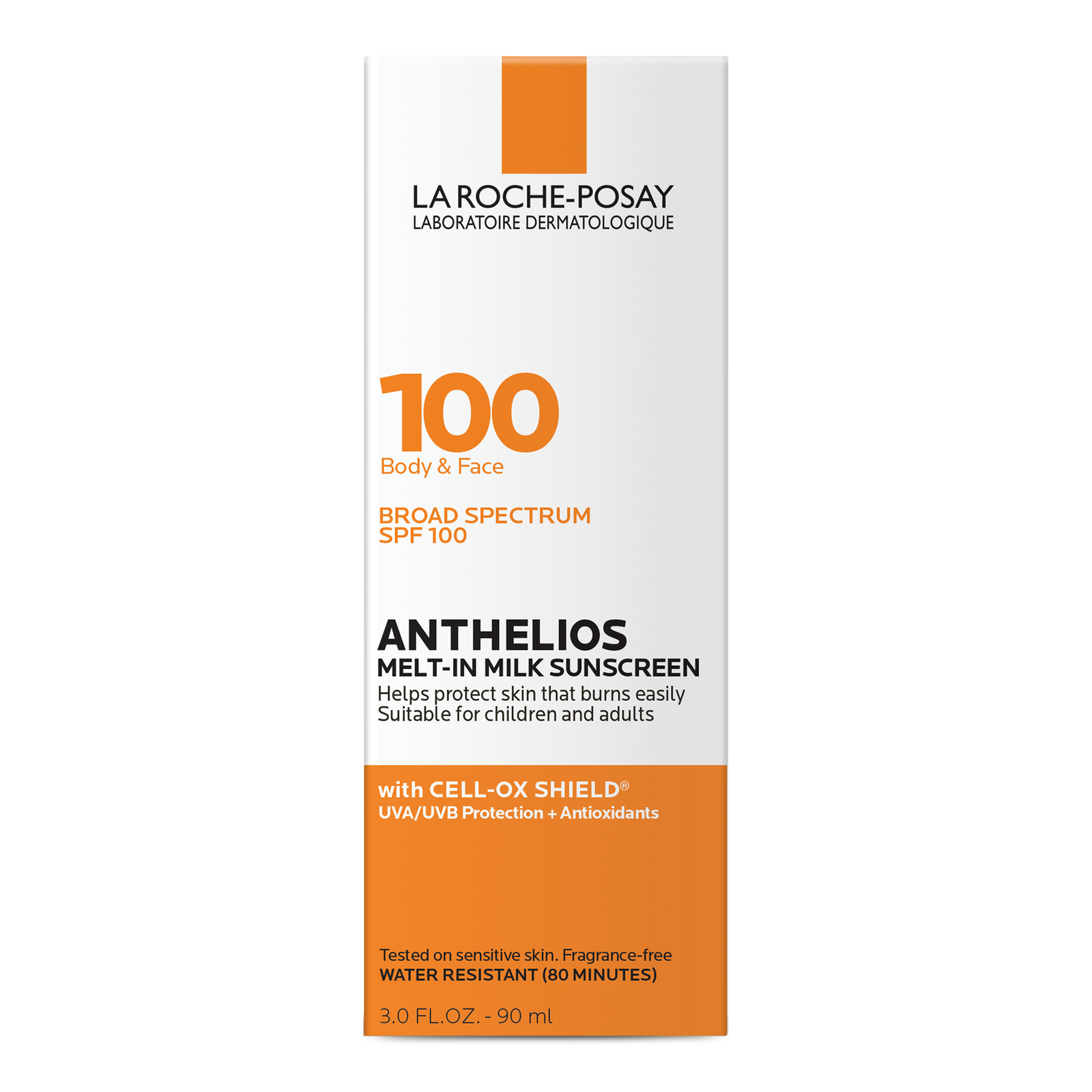 Anthelios Melt-in Milk Body & Face Sunscreen Lotion SPF 100