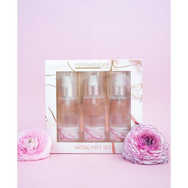 MANNA KADAR BEAUTY Ready, Set, Refresh 3pc Facial Mist Set #3