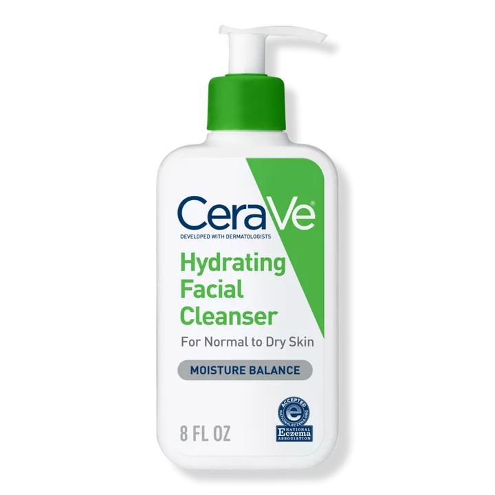 Hydrating Facial Cleanser with Ceramides and Hyaluronic Acid