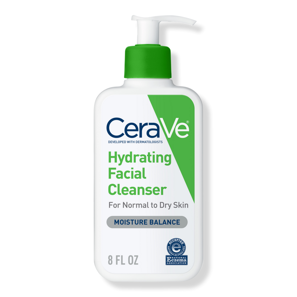 Hydrating Facial Cleanser with Ceramides and Hyaluronic Acid - CeraVe