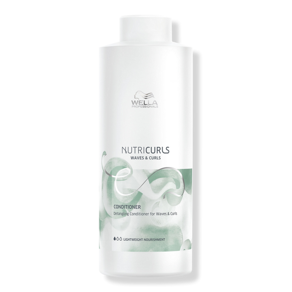 Wella Professionals Nutricurls Champú para ondas, formulado con complejo  nutritivo, nutre y define ondas, formulado sin sulfatos, 33.8 onzas