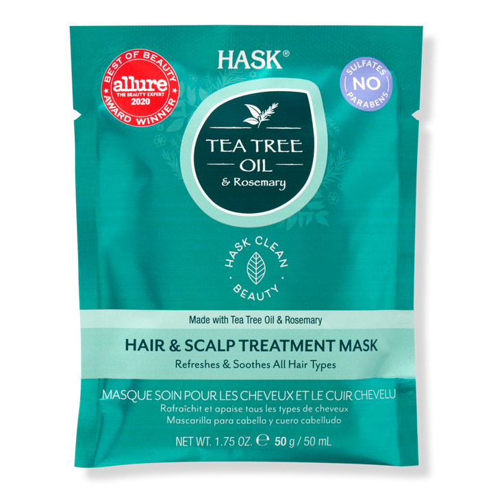 Hask Tea Tree Oil & Rosemary Hair & Scalp Treatment Mask Packette #1