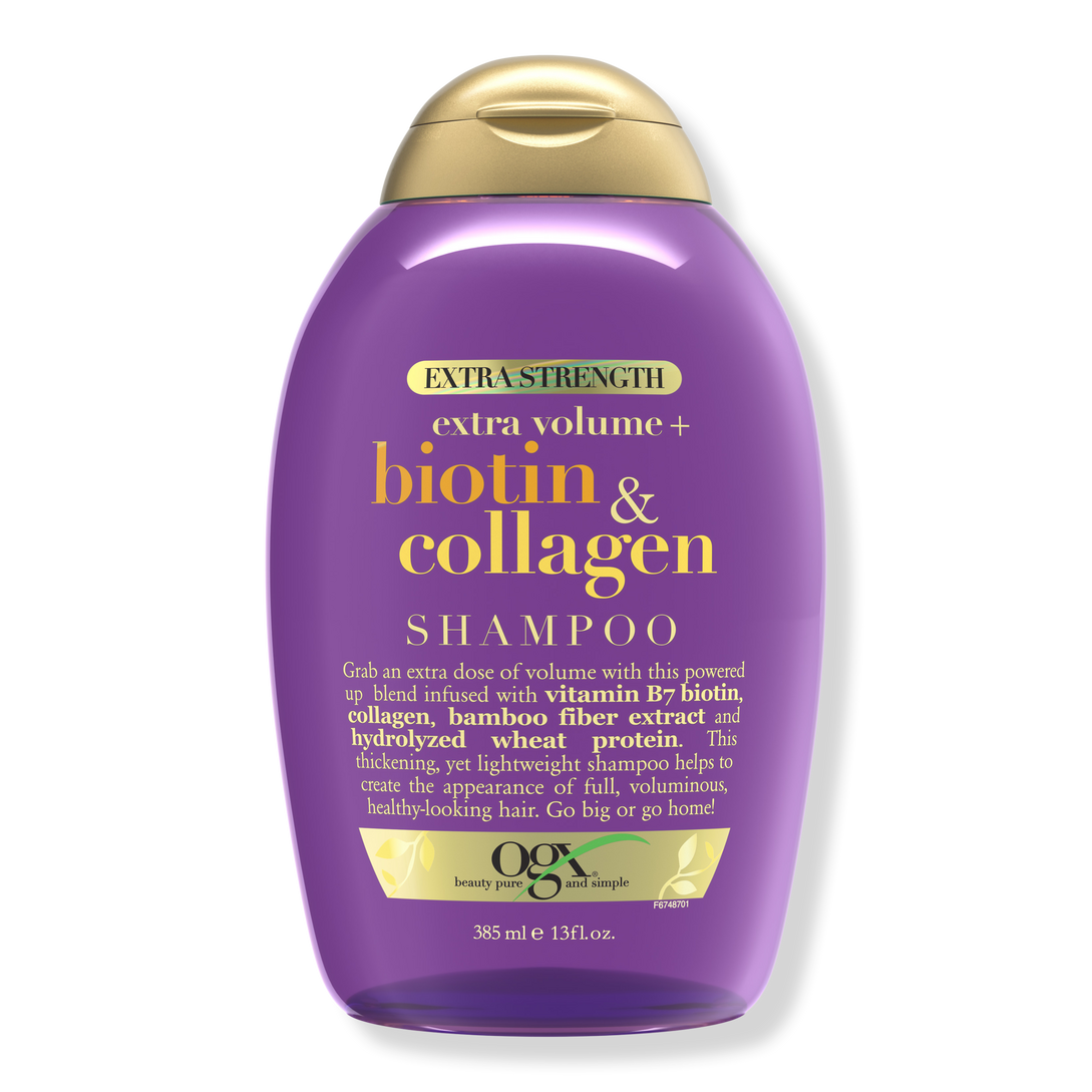 Biotin & Collagen Extra Volume Extra Strength Shampoo - OGX | Ulta Beauty