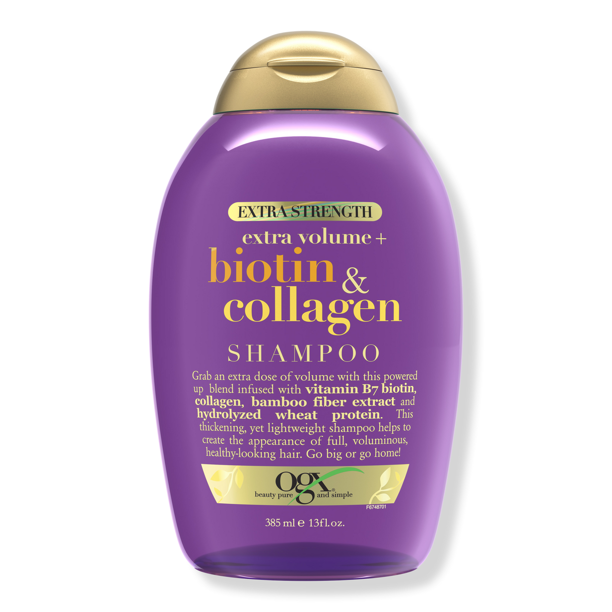 Hændelse, begivenhed Uden mikroskopisk Biotin & Collagen Extra Volume Extra Strength Shampoo - OGX | Ulta Beauty