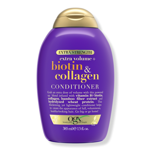 Biotin & Collagen Extra Volume Extra Strength Conditioner - OGX | Ulta ...