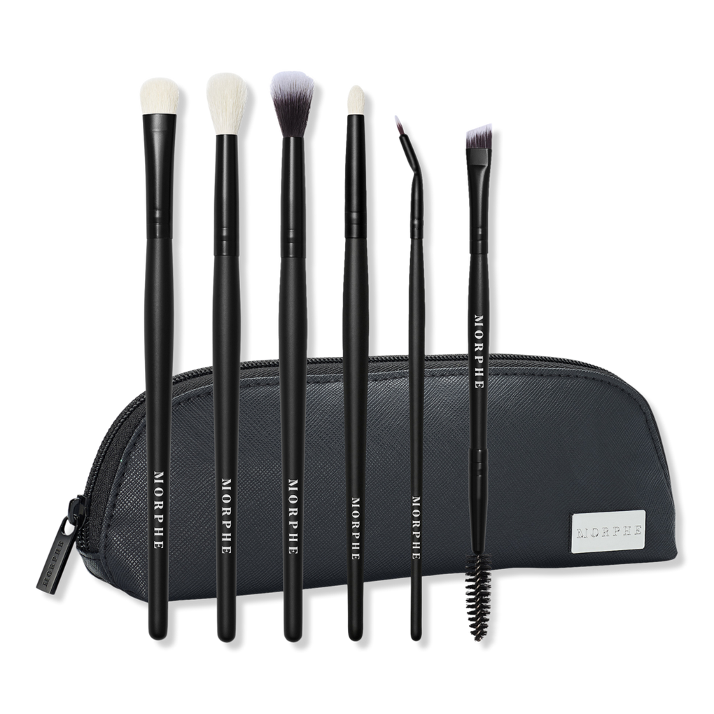 Morphe X Abby Roberts 5-Piece Artist's Detail Brush & Mixing Palette Set